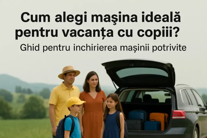 masina pentru vacanta cu copiii ghid 2025